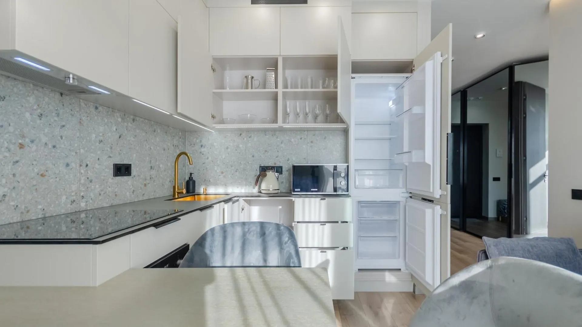 Petrovdom Apartments 12-85 In Rc French Quater 2 , Predslavynska 42 基輔 乌克兰